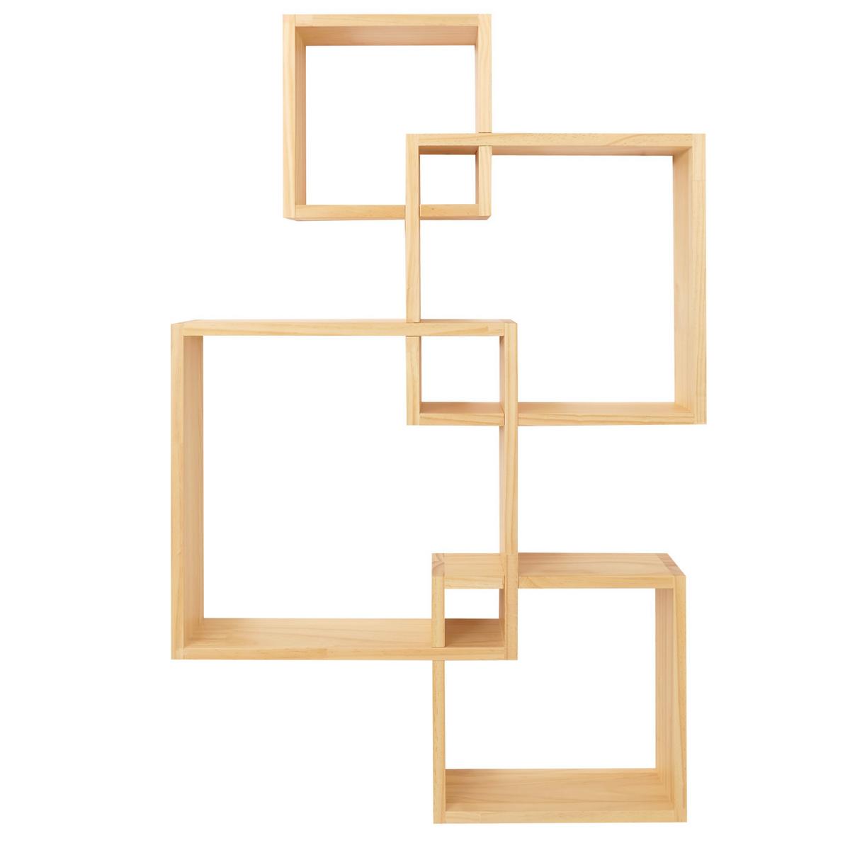 WANDREGAL Beige - Beige, Holz (59/91/10cm) - MCW