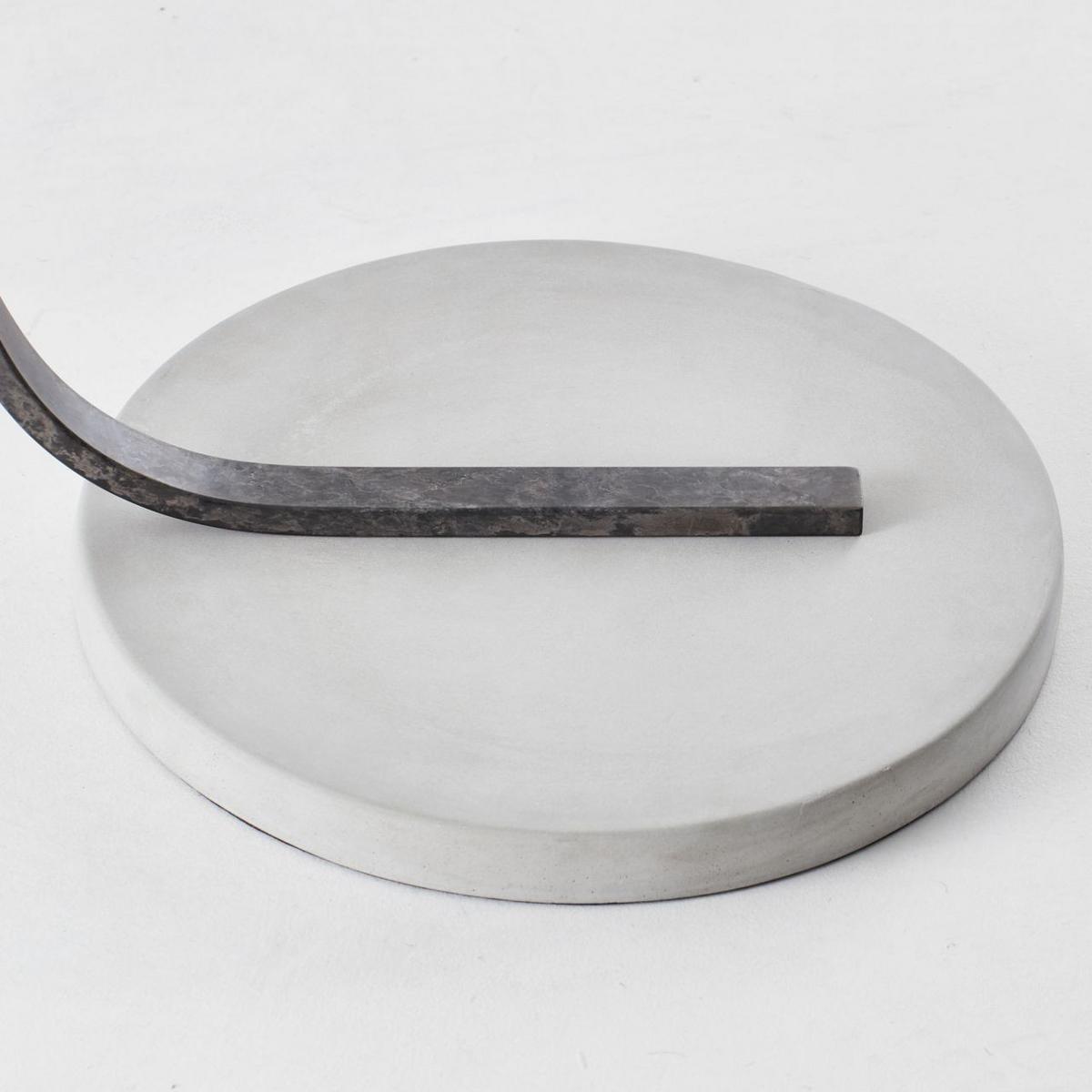 BOGENSTANDLEUCHTE Brok 92712/20 - Grau, Metall (120.5/50/196cm) - Brilliant