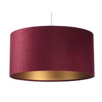 HÄNGELEUCHTE Gold 30/20 cm - Lila/Goldfarben, Kunststoff (30/0.45/20cm) - ONZENO