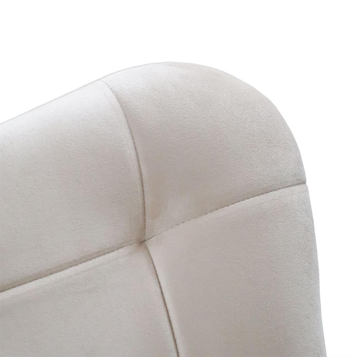 SESSEL SAND mit Buchenbeinen - Ecru/Buchefarben, Textil (80/105/86cm) - Lookway