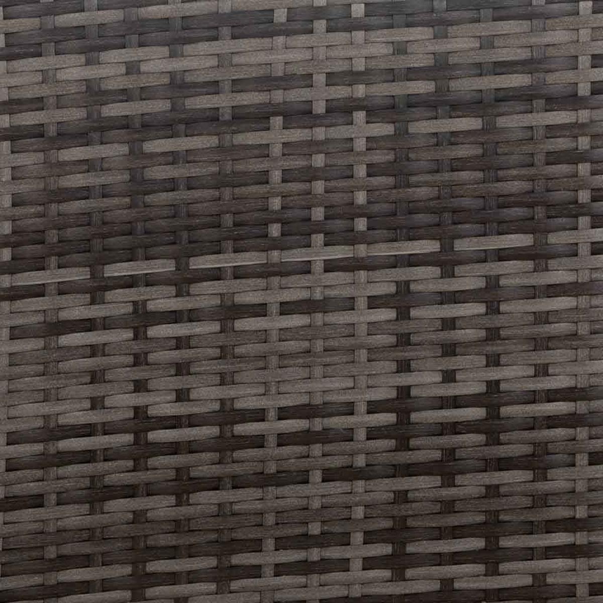 BANK, grau, 110x55x85cm - Grau, Naturmaterialien (110/85/55cm) - Wanderlust