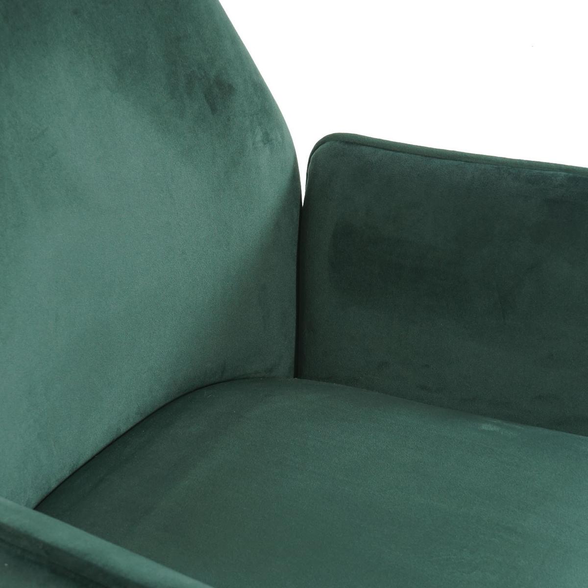ESSZIMMERSTUHL Grün, Silber 6er-Set - Silberfarben/Grün, Textil (60/86/60cm) - MCW