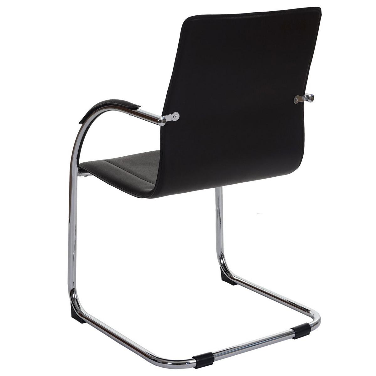 KONFERENZSTUHL Braun 2er-Set - Braun, Kunststoff (56/93/56cm) - MCW