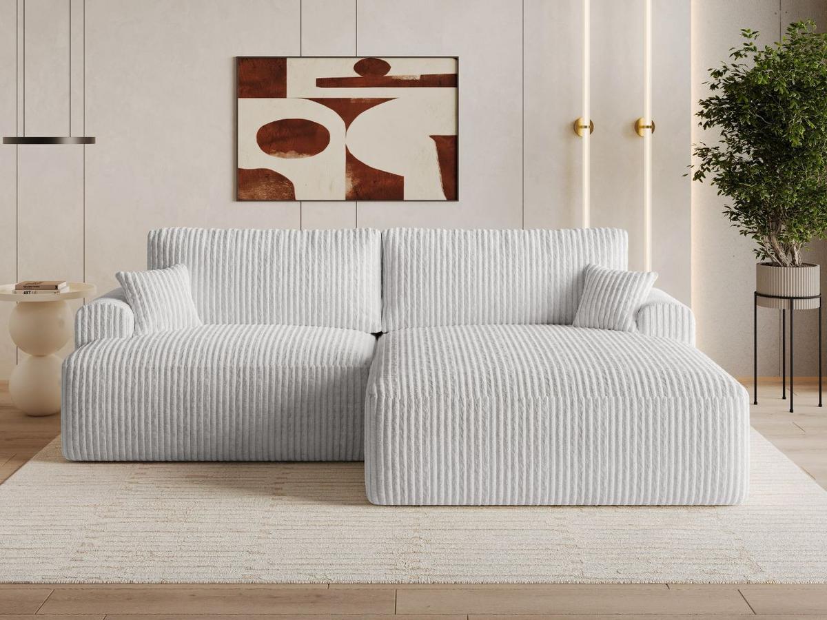 ECKSOFA Serene Grau Rechts - Grau, Holz/Textil (145/259cm) - Graingold