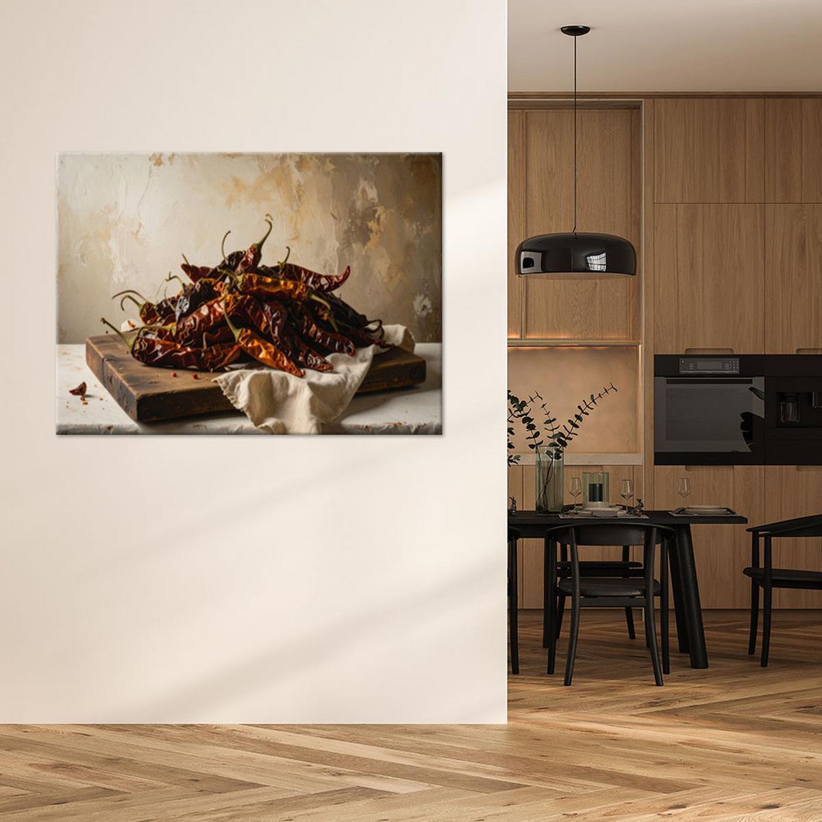 LEINWANDBILD Essen & Trinken 90x60cm - Beige, Textil (90/60cm) - Feeby