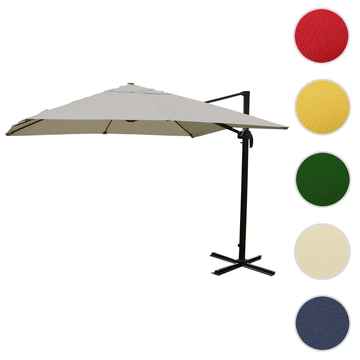 AMPELSCHIRM Ecru 350/350 cm - Ecru, Textil (410/350cm) - MCW