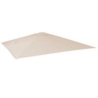 ERSATZ-BEZUG FÜR SCHIRM Cremeweiß - Weiß, Textil (295/395cm) - MCW