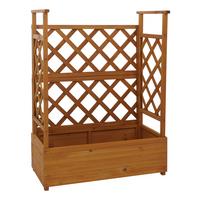 HOCHBEET Braun - Braun, Holz (85/114/44cm) - MCW