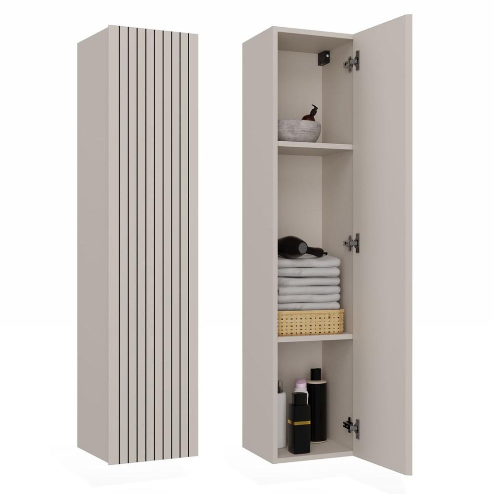 BADSCHRANK Kaschmir 31/135/30 - Kaschmir, Holzwerkstoff (31/135/30cm) - RAUMHIRSCH FURNITURE