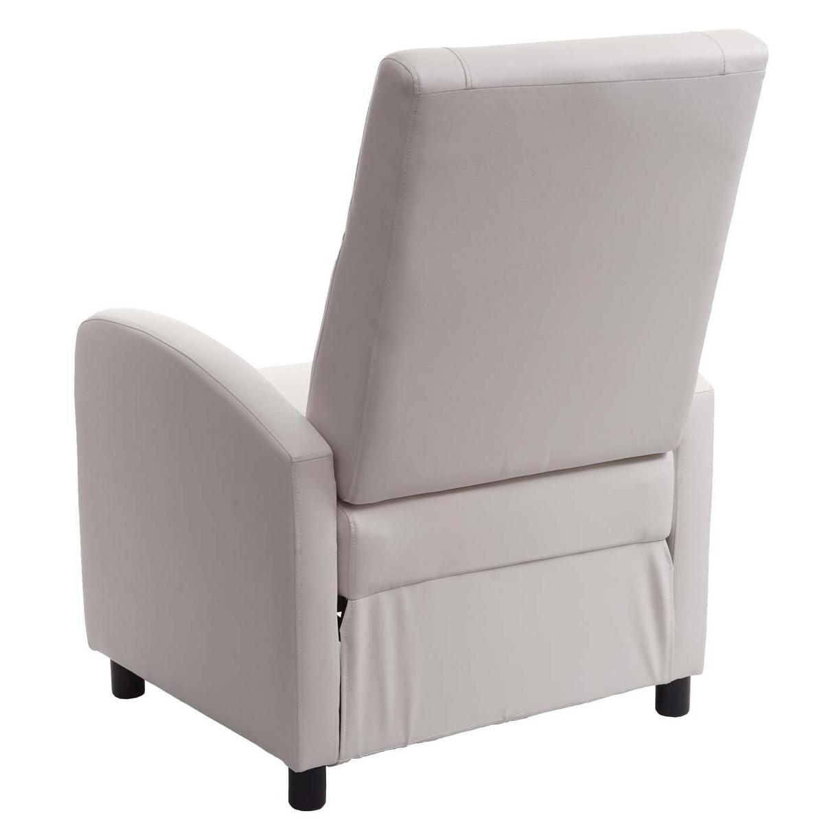 RELAXSESSEL Weiß - Weiß, Textil (70/99/75cm) - MCW
