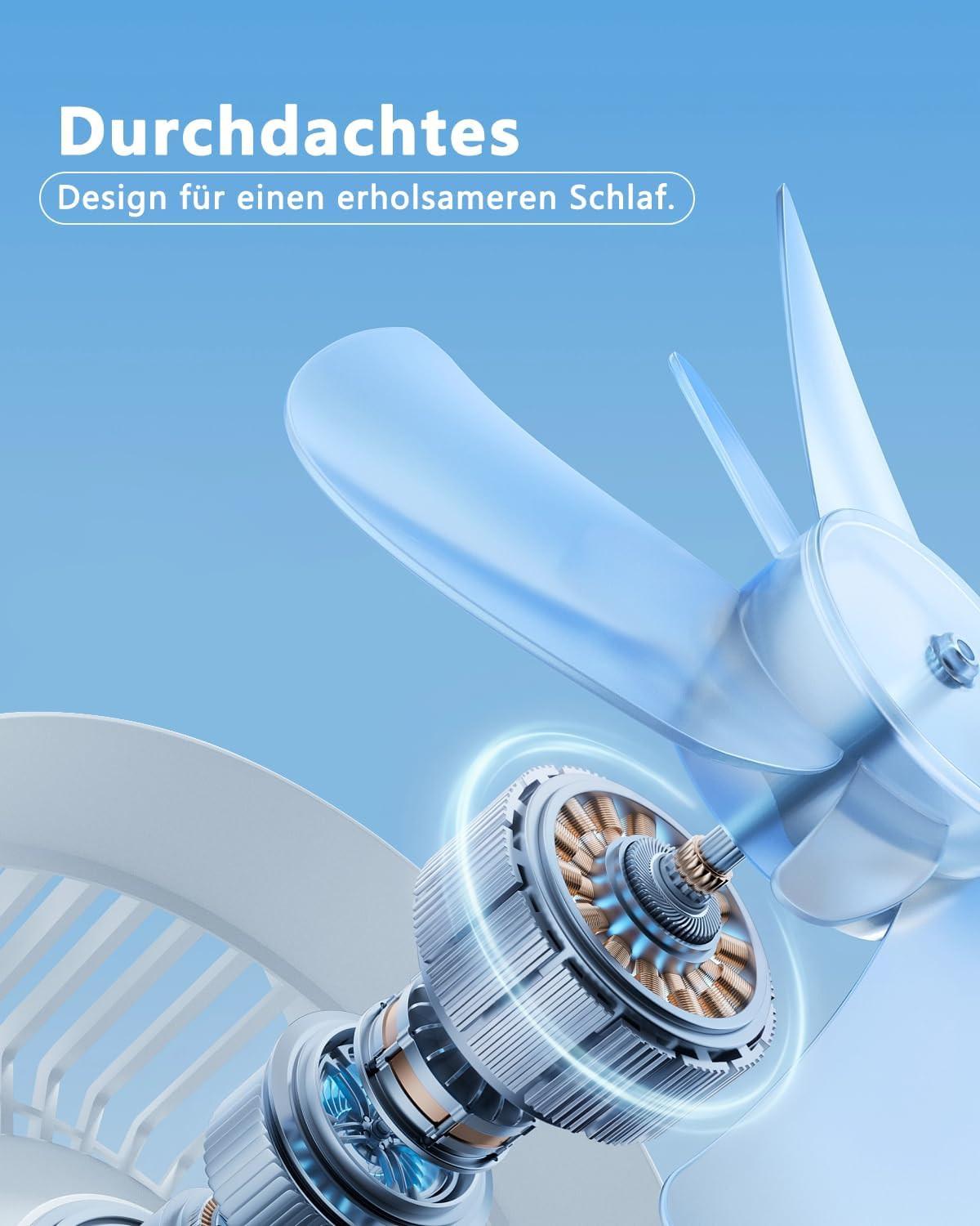 DECKENLEUCHTE mit Ventilator Avalis 50/50/20.5 cm - Weiß, Metall (50/50/20.5cm) - ZMH
