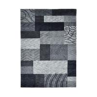 HANDTUFTTEPPICH Royal Domas 250x350 cm - Anthrazit, Textil (250/350cm) - THEKO