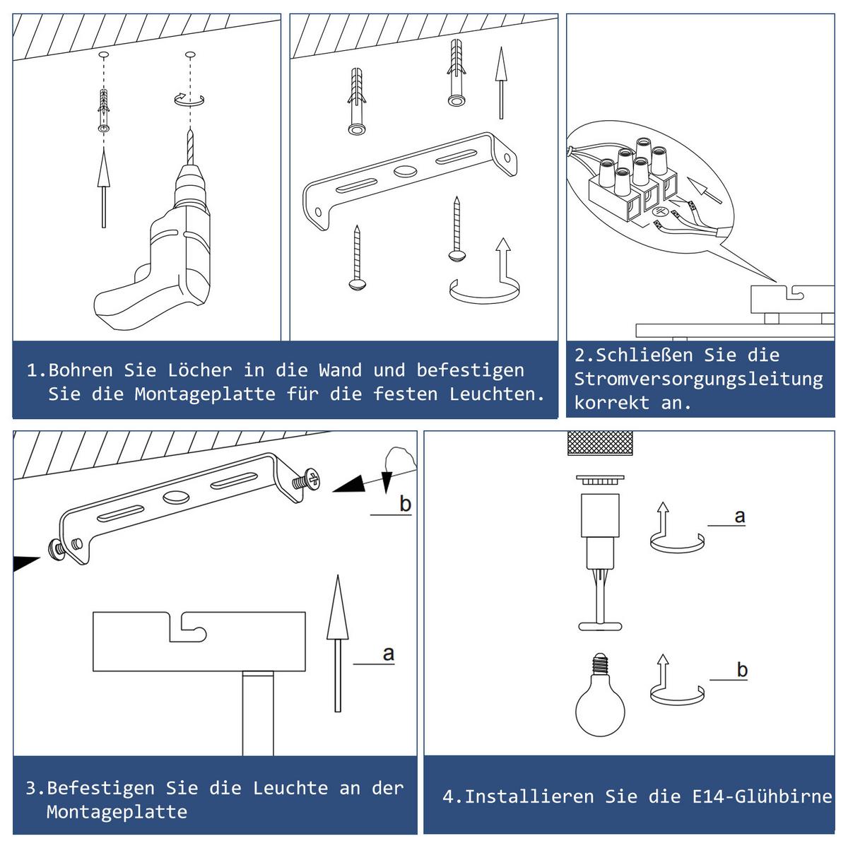 DECKENSTRAHLER Lichty 1-flammig 9/20/21cm - Schwarz, Metall (9/20/21cm) - Nettlife