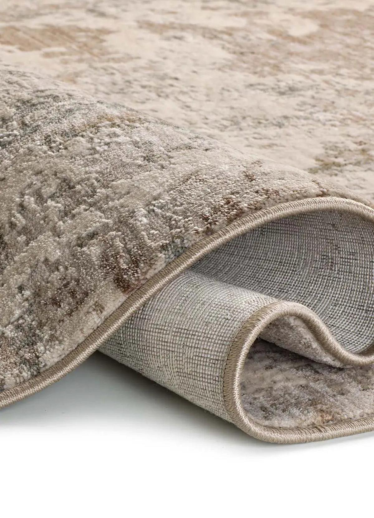 KURZFLORTEPPICH Beige / Grün Ona 200/290 cm - Beige/Grün, Textil (200/290cm) - Atticgo