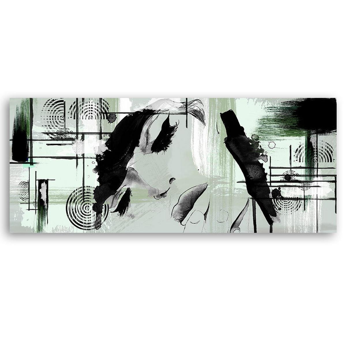 KUNSTDRUCK Grau 150/50 cm - Grau, Textil (150/50cm) - KUNSTLOFT