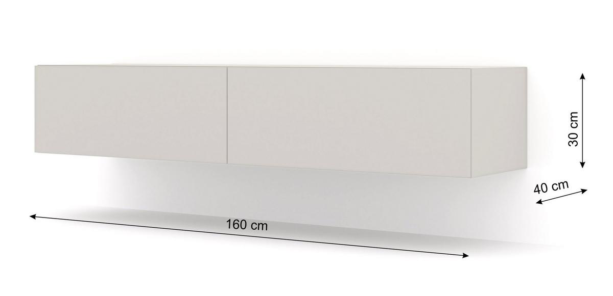 TV LOWBOARD Kaschmir 160/30/40 - Kaschmir, Holzwerkstoff (160/30/40cm) - RAUMHIRSCH FURNITURE