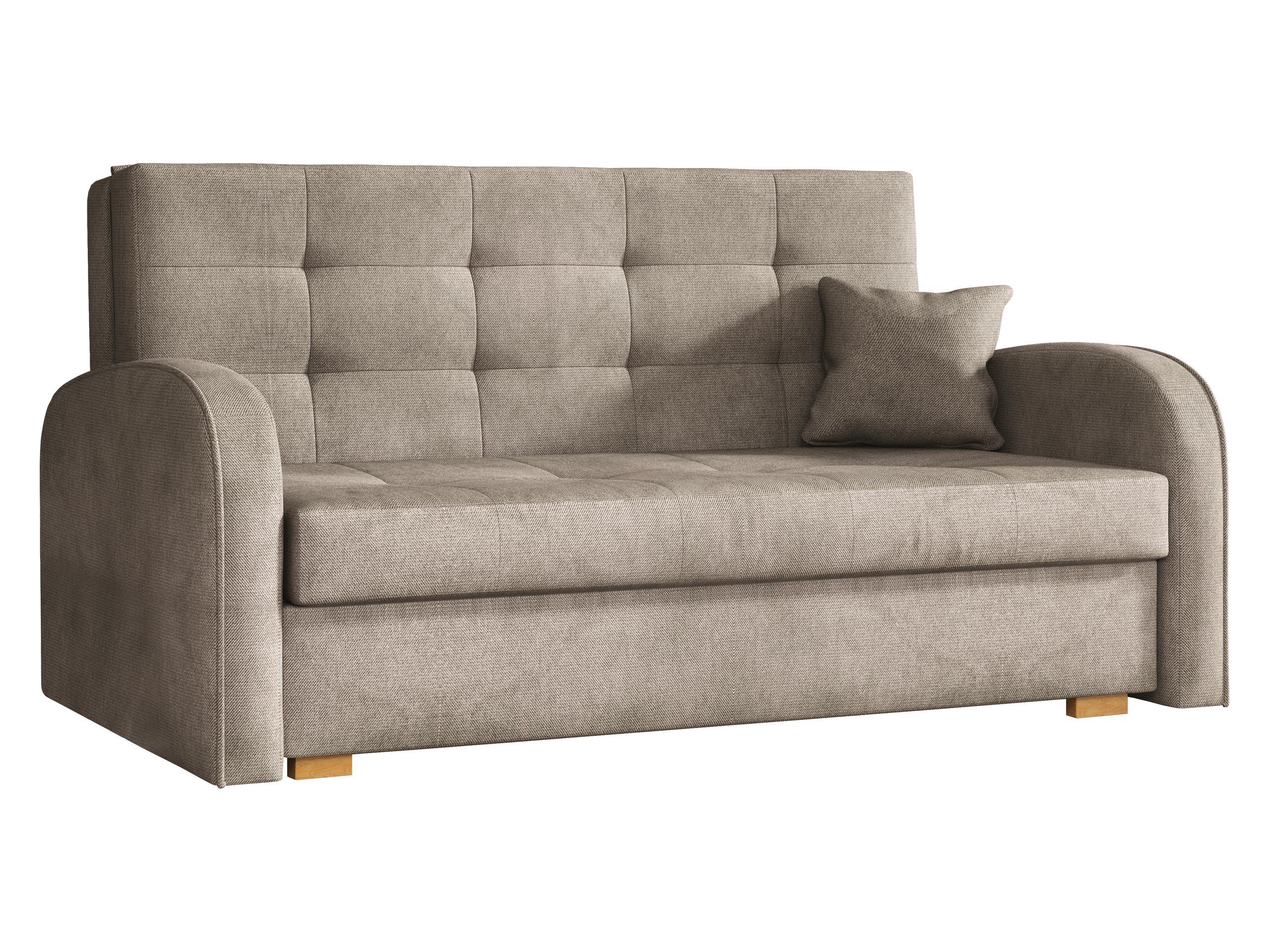 SCHLAFSOFA Viva Gold III - Beige/Braun, Holz/Textil (153/85/98cm) - MIRJAN24