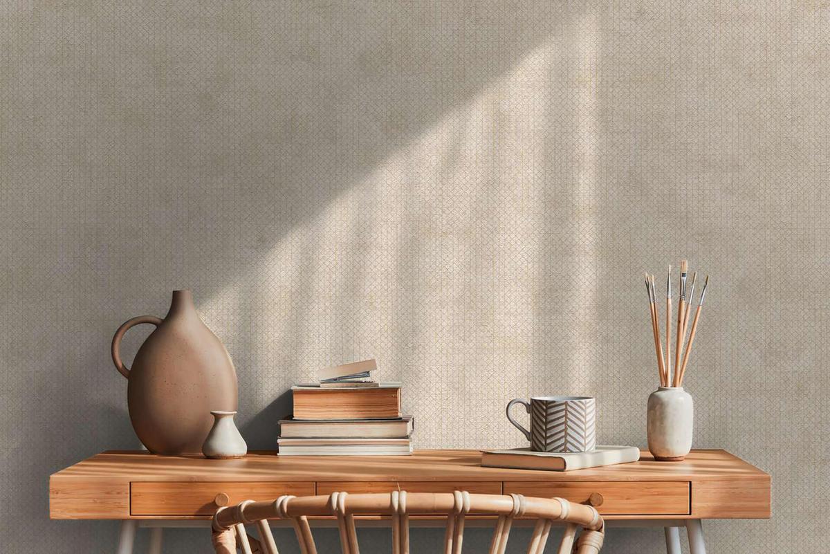 VLIESTAPETE Beige 53/1005 cm - Beige, Textil (53/1cm) - KUNSTLOFT