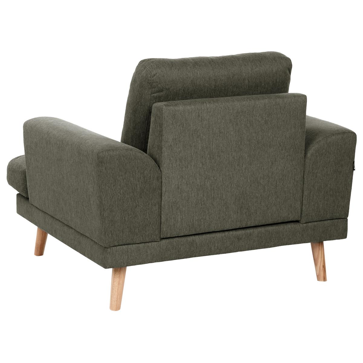 SESSEL Stoff Grün Kildal - Grün, Textil (114/90/96cm) - Beliani
