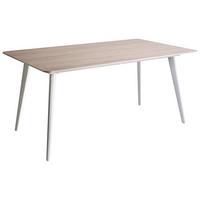 GARTENTISCH 160/90 cm Stein Travertinoptik Rodallo - Beige, Stein (160/90/75cm) - Beliani