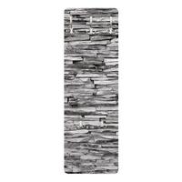 WANDGARDEROBE - Arizona Stonewall 34/105 cm - Grau, Holzwerkstoff (34/105/1.6cm) - Bilderwelten