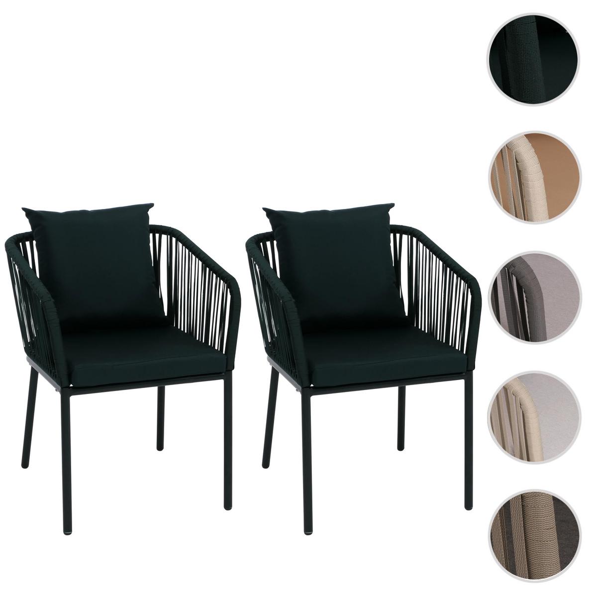 GARTENSTUHL Dunkelgrün - Dunkelgrün, Textil (55/75/55cm) - MCW