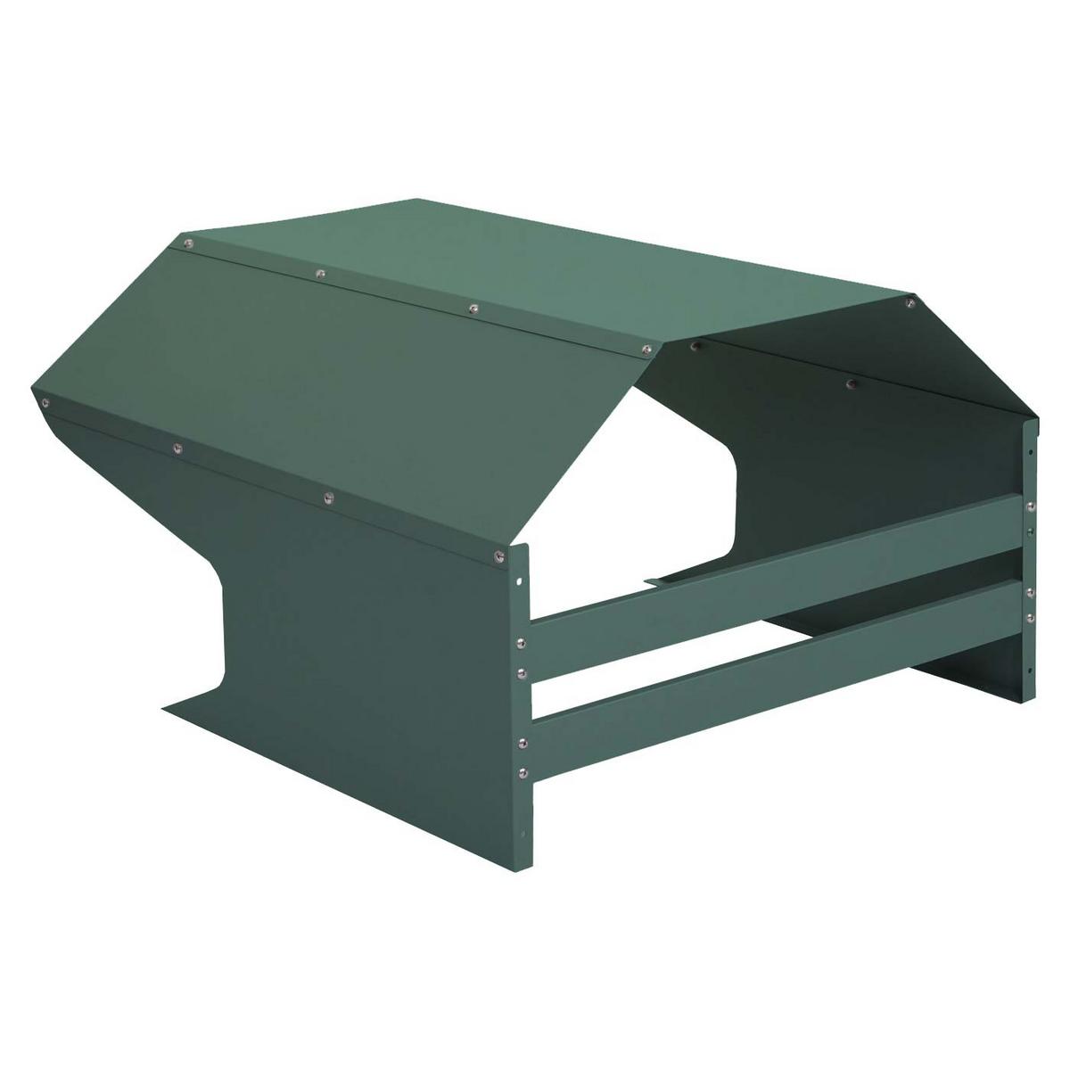 MÄHROBOTER-GARAGE Grün - Grün, Metall (60/41/70cm) - MCW