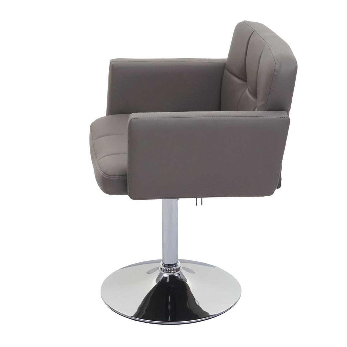 ESSZIMMERSTUHL Hellgrau - Taupe/Hellgrau, Textil (60/80/55cm) - MCW