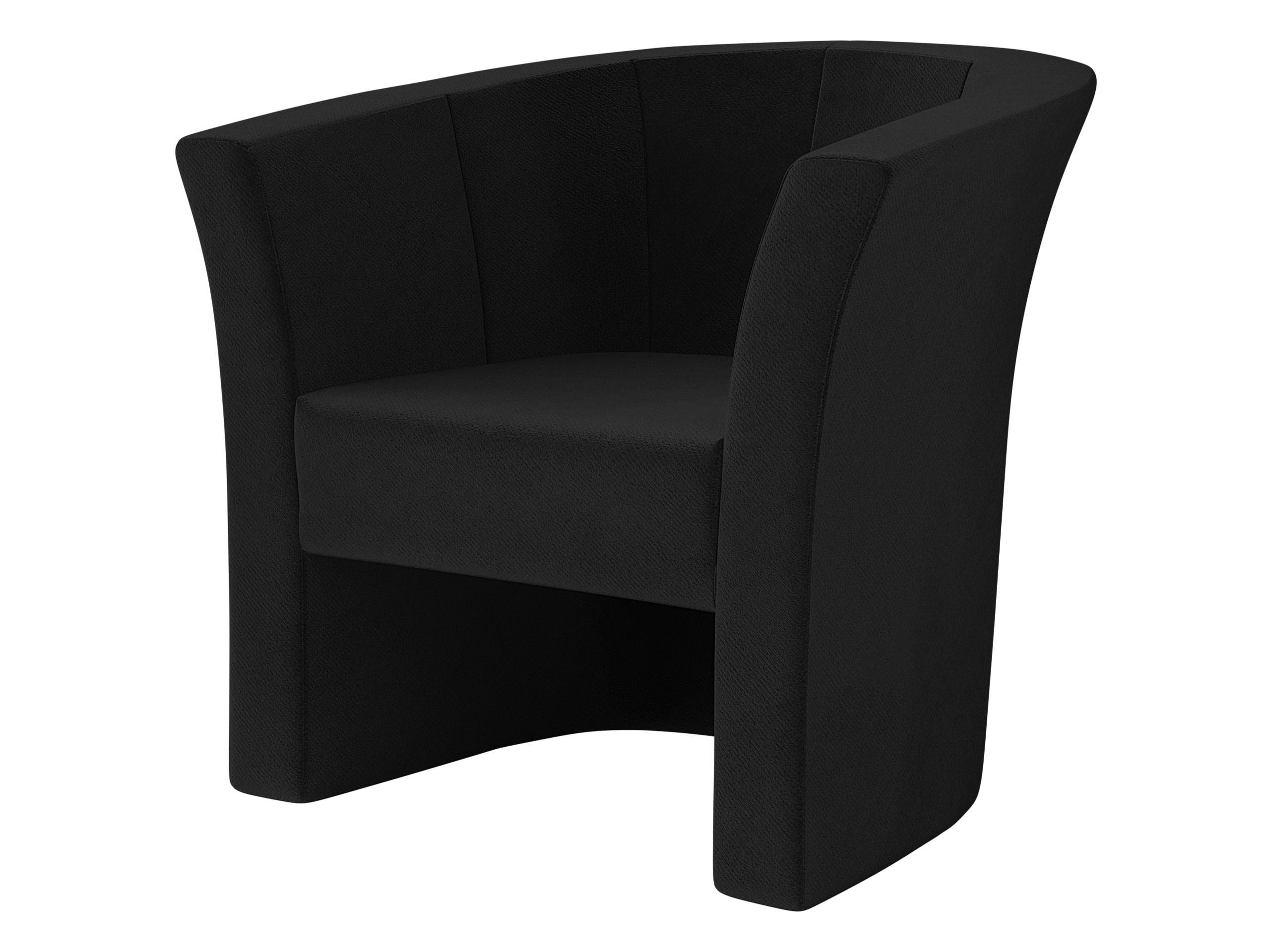 SESSEL Niko - Schwarz, Holzwerkstoff/Kunststoff (71/76/65cm) - MIRJAN24