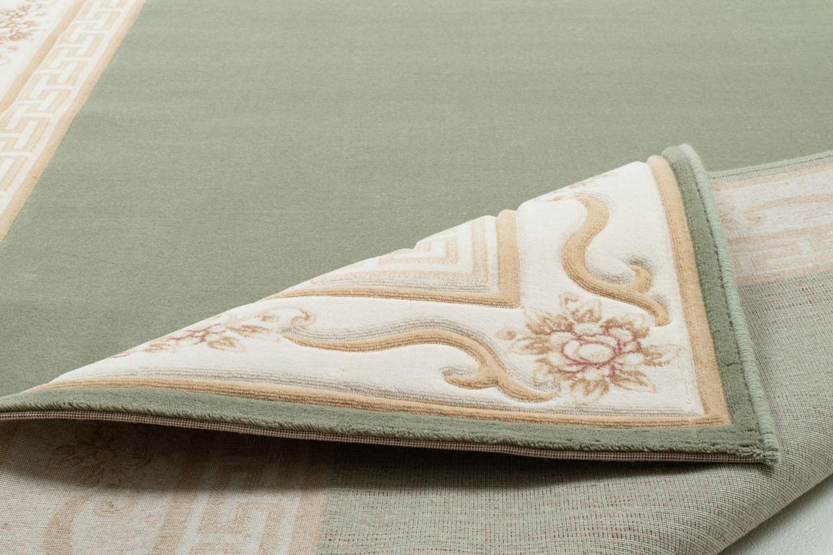WEBTEPPICH Pelinia 40x60 cm - Grün, Textil (40/60cm) - THEKO