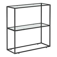 KONSOLENTISCH Konnevesi - Schwarz, Metall (30/80/85cm) - [en.casa]