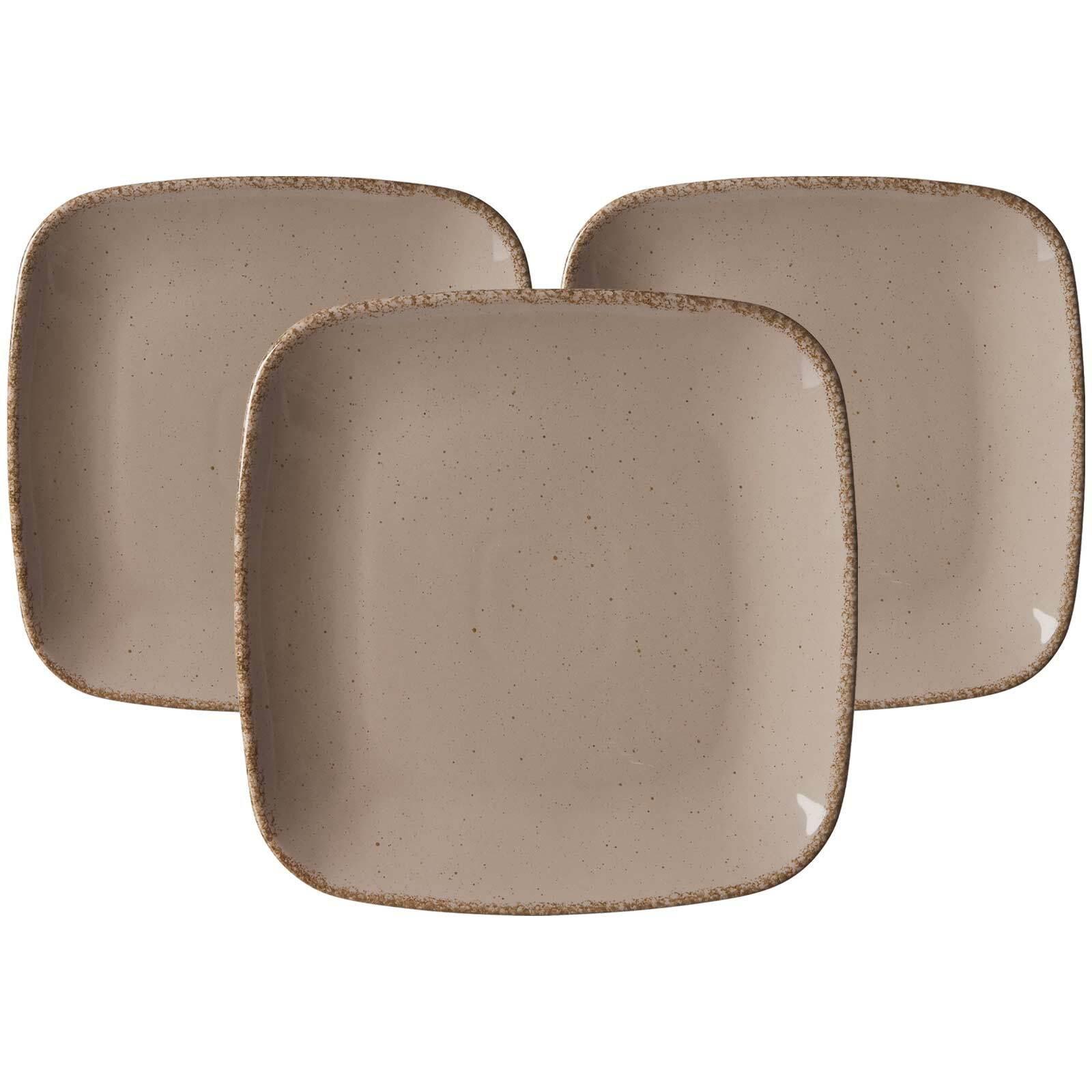 SPEISETELLER Casa Grau ø 27 cm 3er Set - Grau, Keramik (27cm) - Ritzenhoff Breker