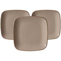 SPEISETELLER Casa Grau ø 27 cm 3er Set - Grau, Keramik (27cm) - Ritzenhoff Breker