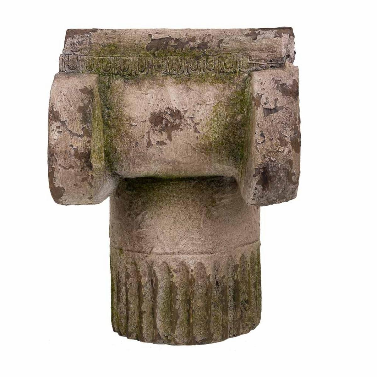 KERAMIKVASE, 26x18x24cm - Grau, Stein (23.5cm) - Wanderlust