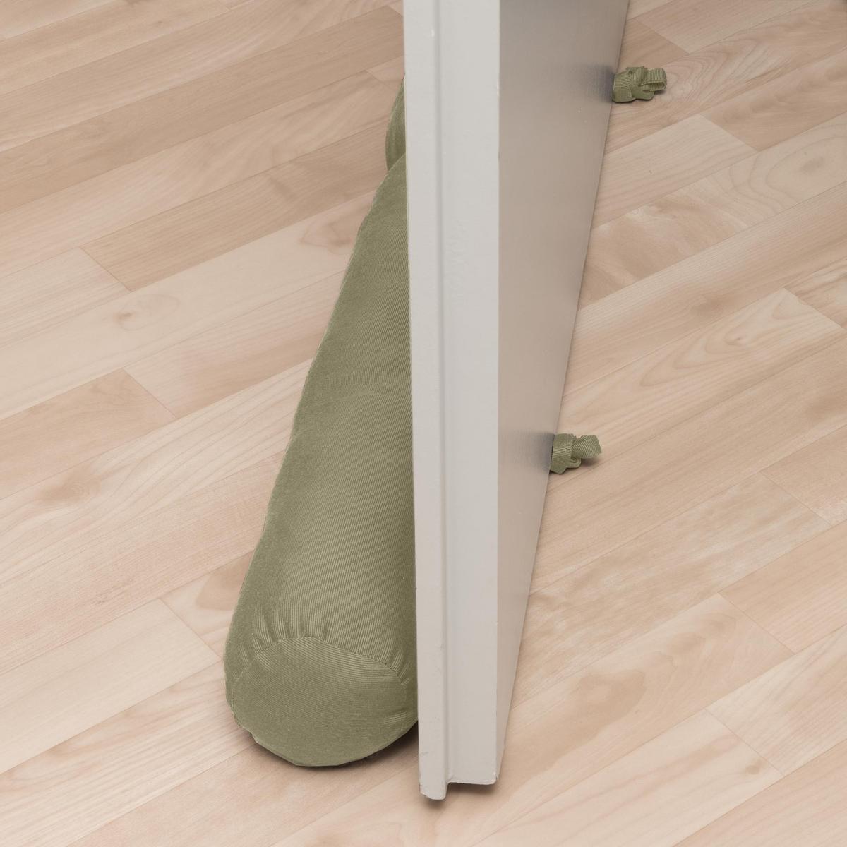 ZUGLUFSTOPPER Viento 10x100cm Taupe (2tlg) - Taupe, Textil (10/100cm) - Beautissu 