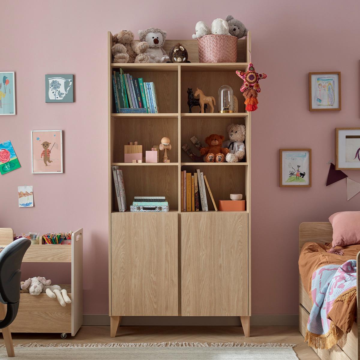 BÜCHERREGAL Holz - Braun, Holzwerkstoff (204/38/94cm) - Petits-meubles