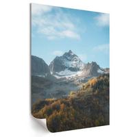 POSTER - 29x42 cm - Lunori - Herbst in den Bergen - Blau, Textil (29/42/0.1cm) - TULUP