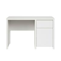 SCHREIBTISCH Soren Weiß matt - Weiß, Holzwerkstoff (65/120/77cm) - Petits-meubles