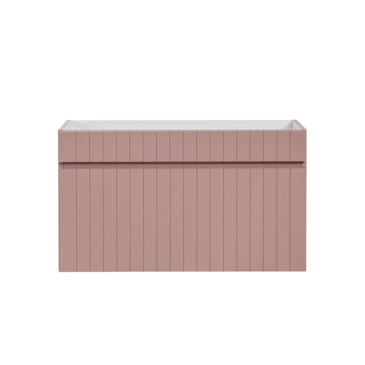 WASCHTISCHUNTERSCHRANK 80cm Zelie Rose - Pink, Holzwerkstoff (80/46/46cm) - Petits-meubles