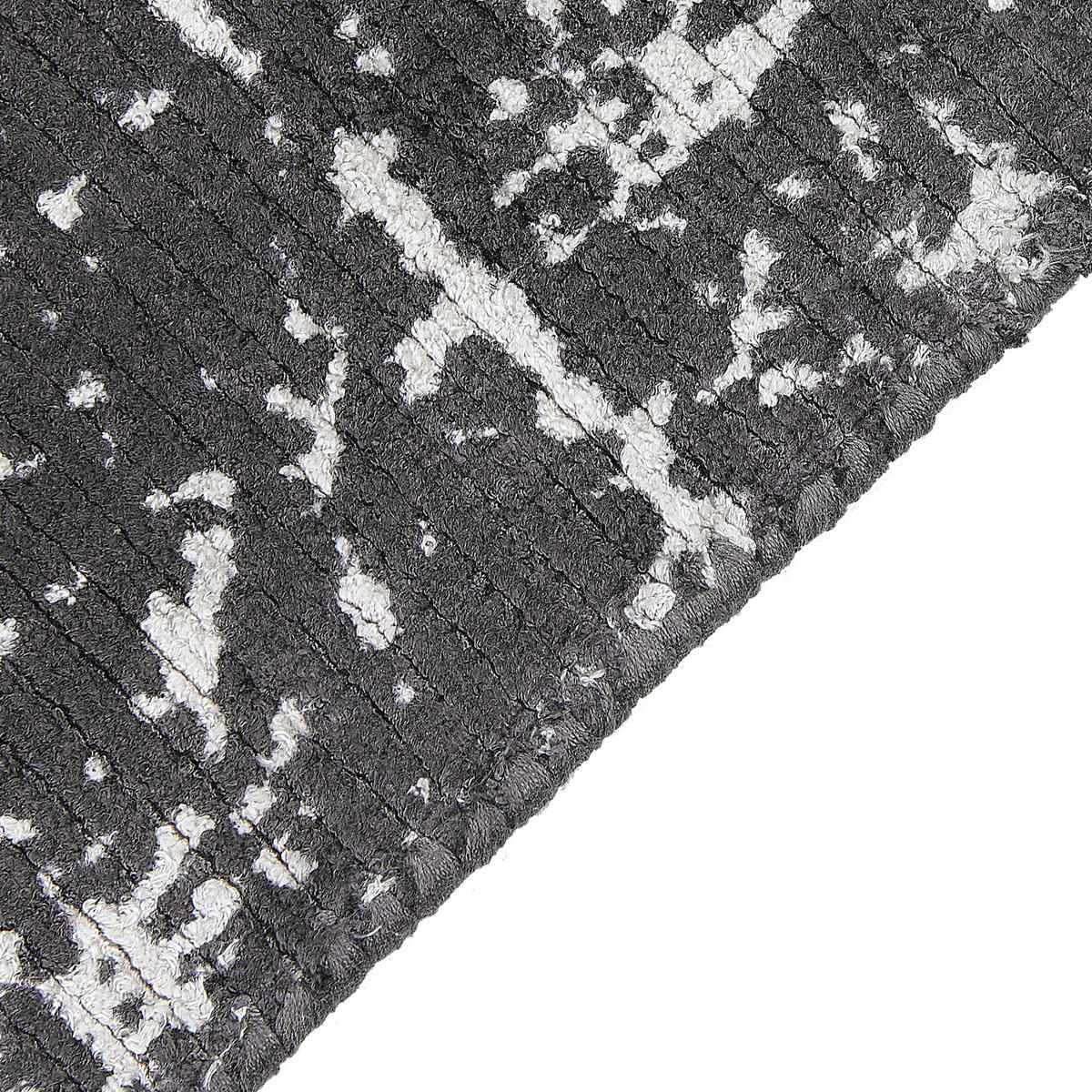 KURZFLOR-TEPPICH Hanli 200/140 cm - Grau, Naturmaterialen (140/200cm) - Beliani