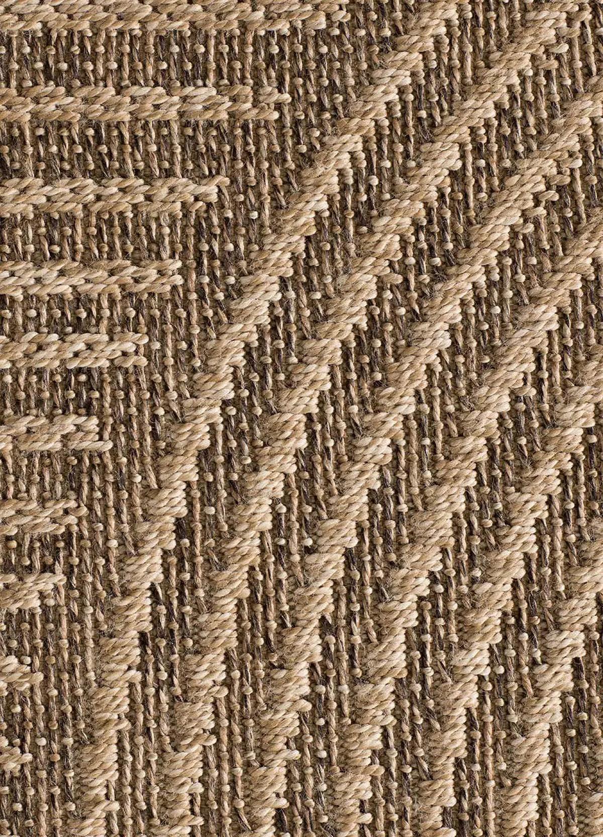 OUTDOORTEPPICH Natürlich Acra 120/170 cm - Braun, Textil (120/170cm) - Atticgo