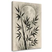 LEINWANDBILD Zen und Orientalisch 40x60cm - Grau, Textil (40/60cm) - Feeby
