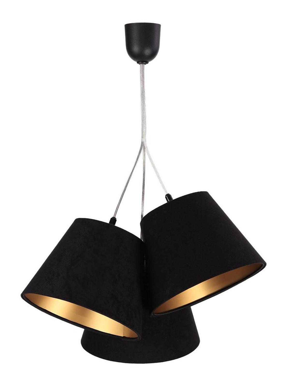 HÄNGELEUCHTE Gold 26/19 cm - Goldfarben, Kunststoff (26/0.8/19cm) - ONZENO