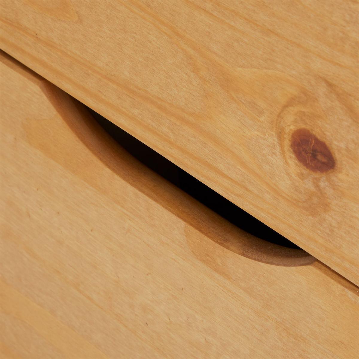 SCHUHSCHRANK BASIL - Braun, Holz (58/93/25cm) - IDIMEX