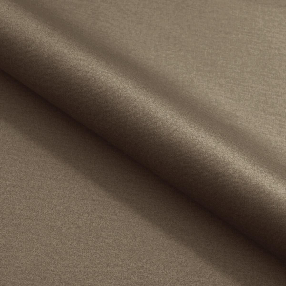 ECKSOFA LERMA L-S Beige Velours-Stoff mit Schlaffunktion - Beige/Silberfarben, Holz/Textil (253/190cm) - MASSENO