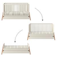 GITTERBETT 70/140 Kaschmir - Beige, Holzwerkstoff (70/140cm) - Petits-meubles