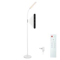 LED-STEHLAMPE Yanchak 137.1/6/22.8cm - Weiß, Metall (137.1/6/22.8cm) - Nettlife