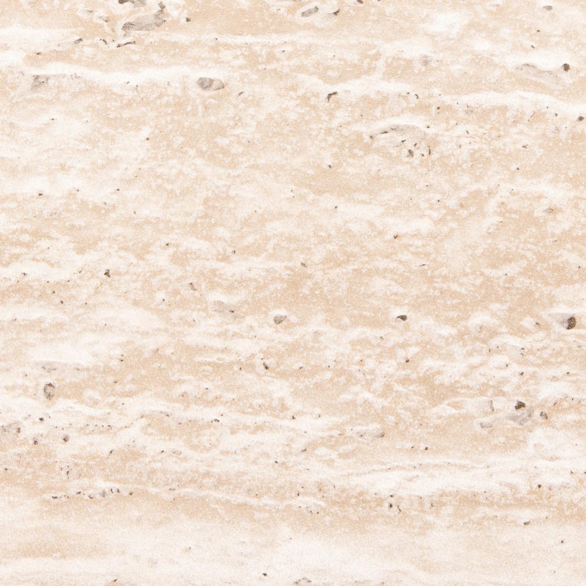 BEISTELLTISCH Travertinoptik Bilpa - Beige, Holzwerkstoff (57/35/33cm) - Beliani