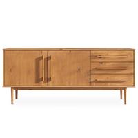 SIDEBOARD TECCA Eiche - Eichefarben, Holz (170/71/41cm) - IDIMEX
