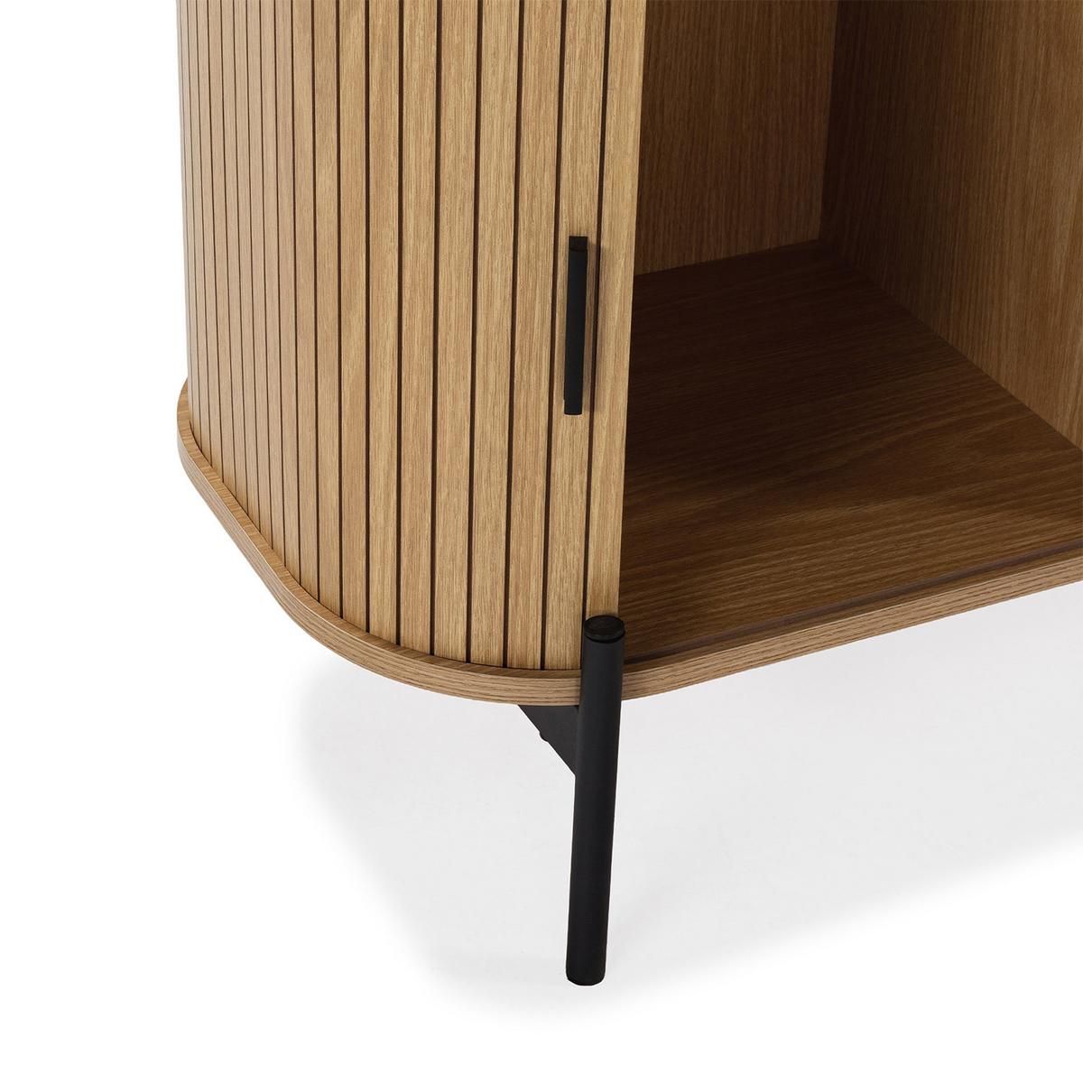 TV-ELEMENT Mónaco 2 türen Eiche-Optik - Honigeiche, Holzwerkstoff (140/55/40cm) - VS Venta-stock